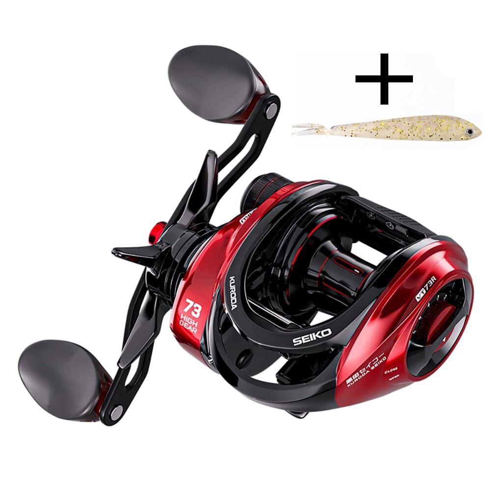 Carretilha Max Drag 10KG 7.3:1 - Water Drop FNT1294