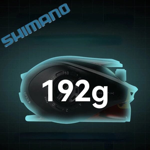 Carretilha Shimano 7.1:1 De Pesca Freio Magnético Para Água Doce e Salgada FNT1694