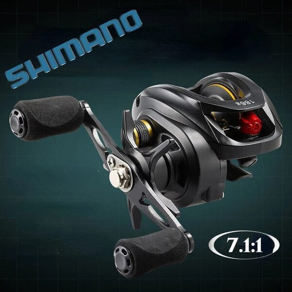 Carretilha Shimano 7.1:1 De Pesca Freio Magnético Para Água Doce e Salgada FNT1694