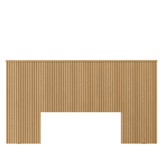 Cabeceira Casal Queen 240cm com Frame Laranjeiras Carvalho